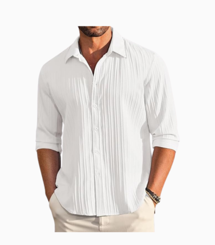 CB-COLEBROOK Men's Casual Button Down Shirts Long Sleeve