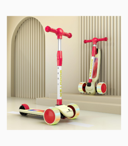 StarAndDaisy Kick Scooter for Kids 5+ Years (Red)